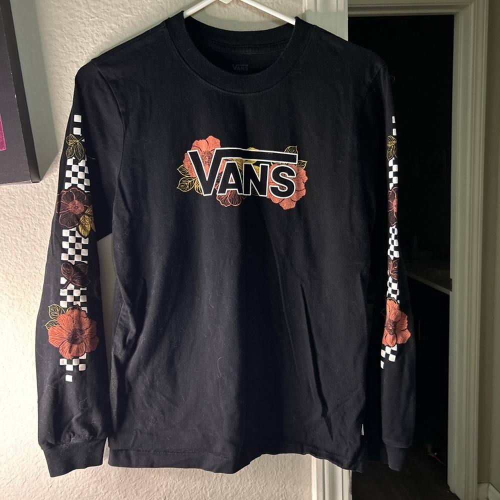 Black Vans Long sleeve shirt
